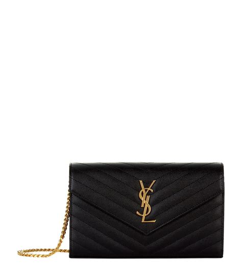 ysl monogram wallet on chain small|YSL monogram wallet price.